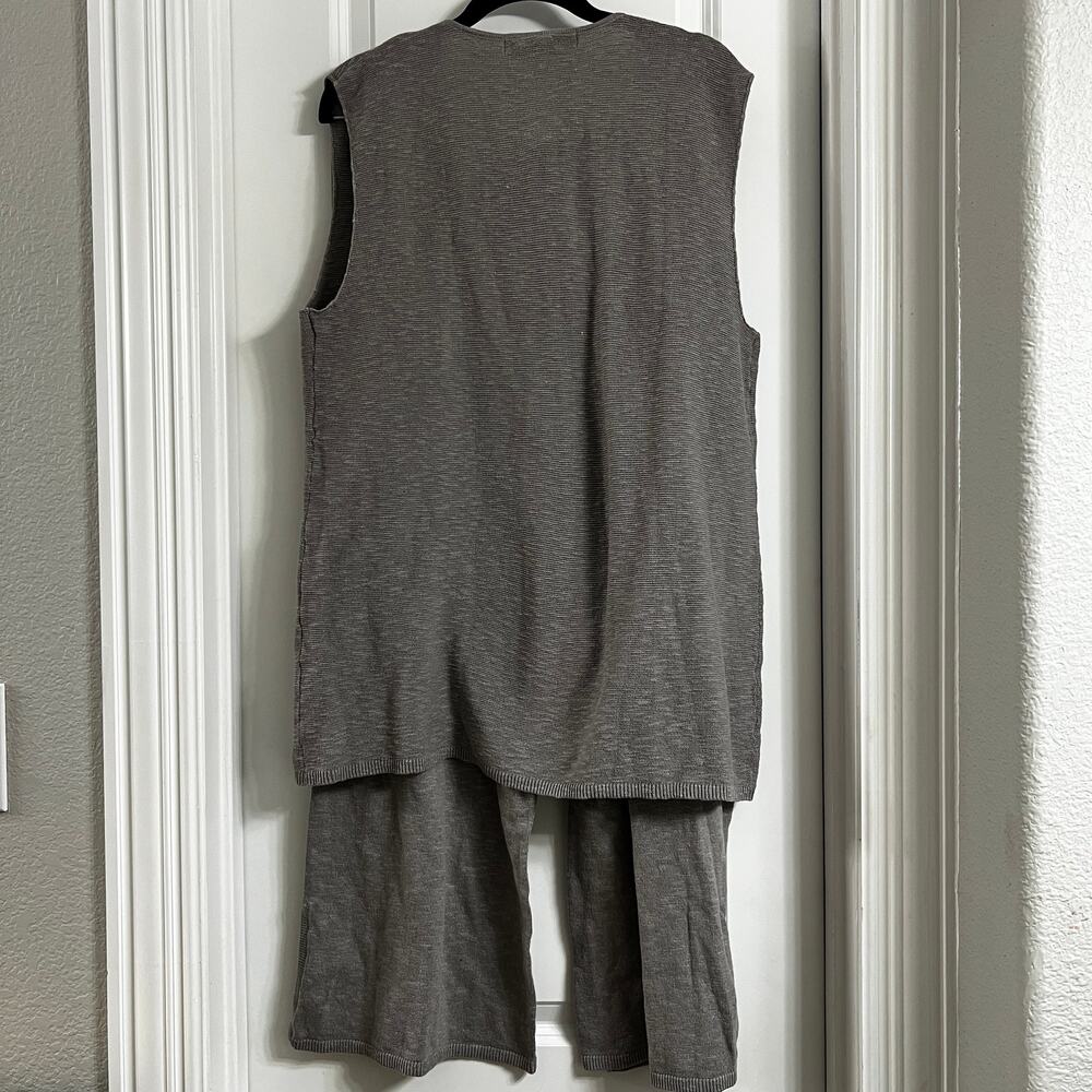 NWT Free People Beach Stockton Sweater Set | Sleet Grey | Size M - Picture 7 of 7